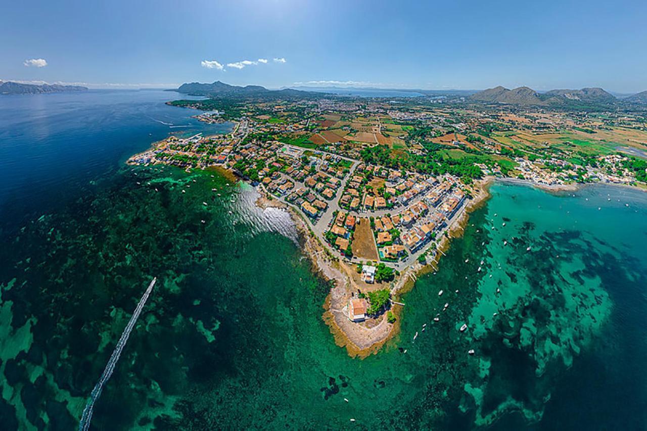 Villa Barcares Petit, Piscina, Jardines Junto A Playa En Alcudia Екстер'єр фото